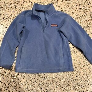 Vineyard Vines Kids Light Blue Fleece Pullover